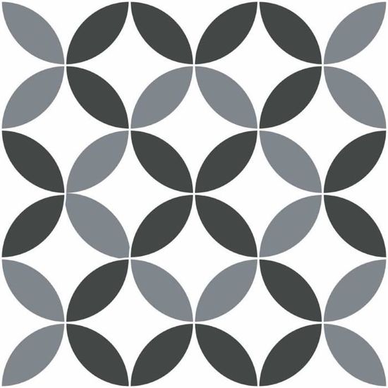 Coussin à rayures grises et noires 18 7/8 po x 11 3/8 po ASTELLA