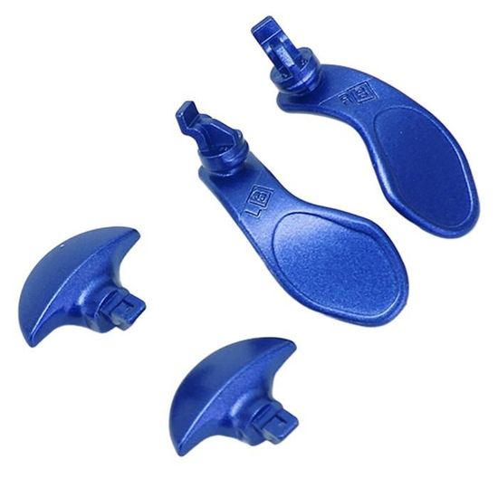 Palettes Métalliques Pour Manette Xbox One Elite Series 2 - 4 Pièces En Acier Inoxydable, Remplacement Facile - Améliore Le Gameplay - 6