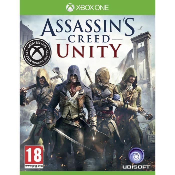 Ubisoft Assassins Unity Greatest Hits Jeu Xbox One