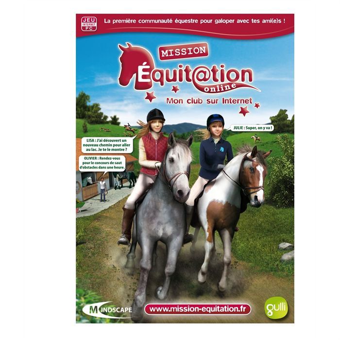 Real Stories Mission Equitation Online / Jeu PC Cd