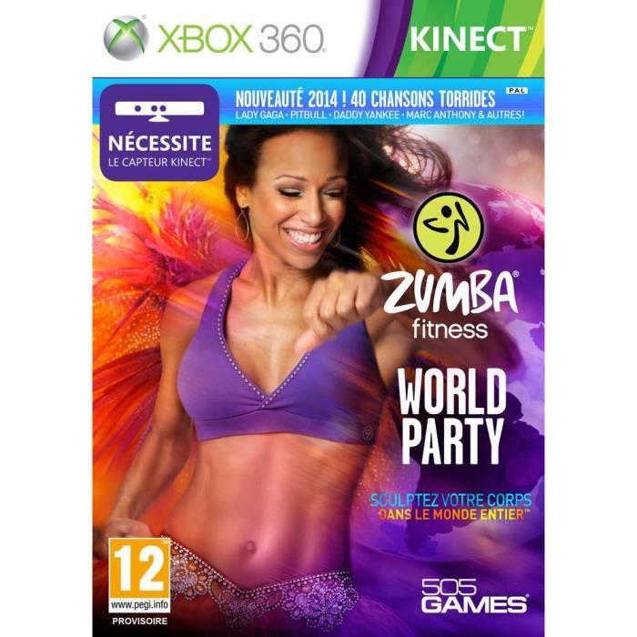 ZUMBA WORLD PARTY KINECT / Jeu XBOX 360