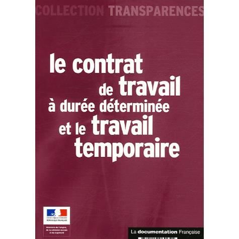 Le contrat de travail à durée déterminée et le tra