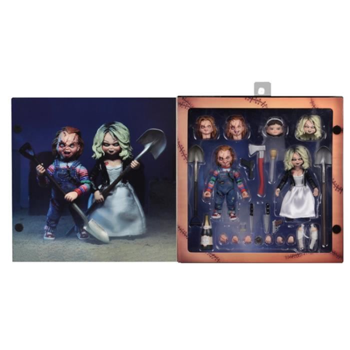 NECA Bride of Chucky Personnage de film Faire Modèle Figure mobile Cadeau de vacances Souvenir Objets de collection