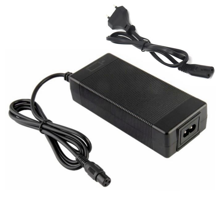 Adaptateur Secteur Alimentation Chargeur de Batterie 54.6V 2A pour Trottinette électrique Kugoo kirin M4 et M4 Pro Scooter