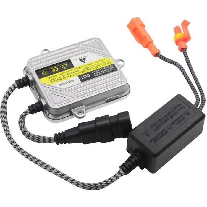 Ballasts 55W Xenon de remplacement HID SLIM FAST BRIGHT AUTO MOTO H7 H4 H1 H3