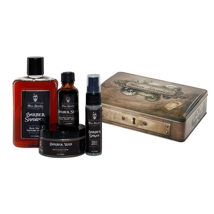 Coffret Barber Men Stories 4 produits