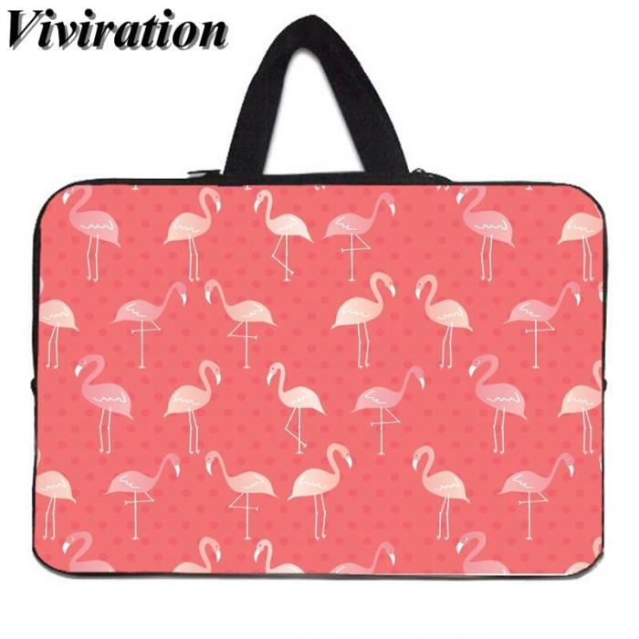 Sacoches & Housses Ordinateur,Viviration housse de transport pour HP MacBook Air 11-Google Chromebook - Type Flamingo001-14 pouces