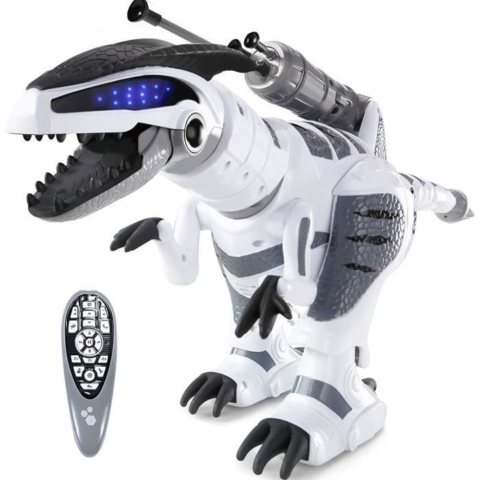 ANTAPRCIS RC Robot de Dinosaure Télécommandé - Intelligent Programmable Robot, Jouet Cadeau pour Enfant, Garçon et Fille