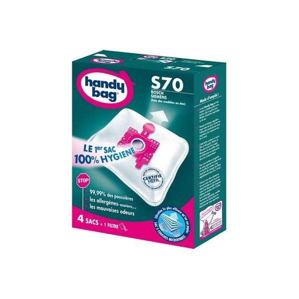 HANDY BAG S70 Sacs Aspirateur Micropor Plus