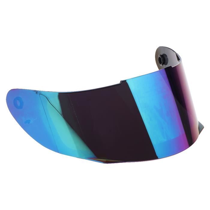 Visière Casque Moto Front Flip Visière Protection Contre Rayons UV, Bloque Rayons Soleil et Protège Tête pour JK 313 Couleur