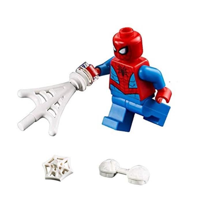 Jeu D'Assemblage LEGO NOXNT Marvel Super Heroes Figurine LOOSE SpiderMan avec toiles