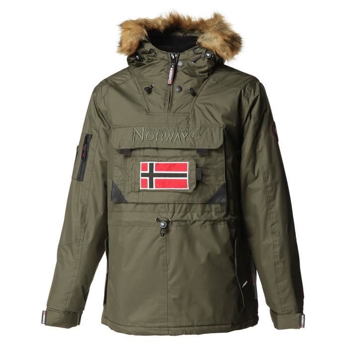 GEOGRAPHICAL NORWAY Parka Barbier New 001 - Homme - Kaki