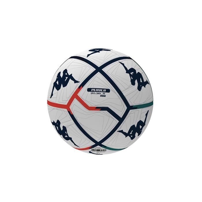 Ballon match Fifa player 20.3 - blanc/bleu marine/orange/vert