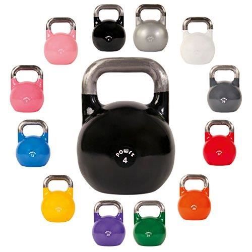 Kettlebell de compétition (4kg, Noir)