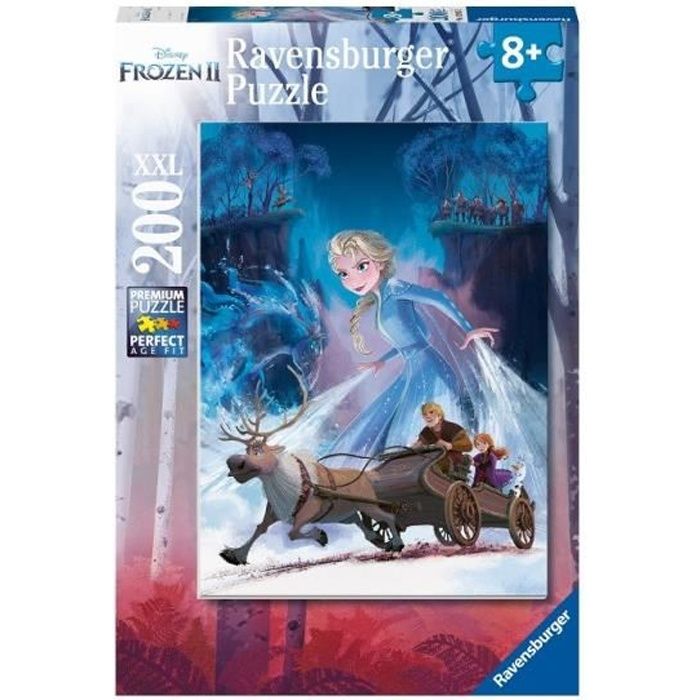 Puzzle 200 p XXL - La forêt mystérieuse / Disney La Reine des Neiges 2