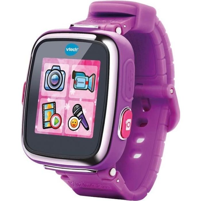VTECH - Kidizoom Smartwatch Connect DX Mauve - Montre Connectée Enfant
