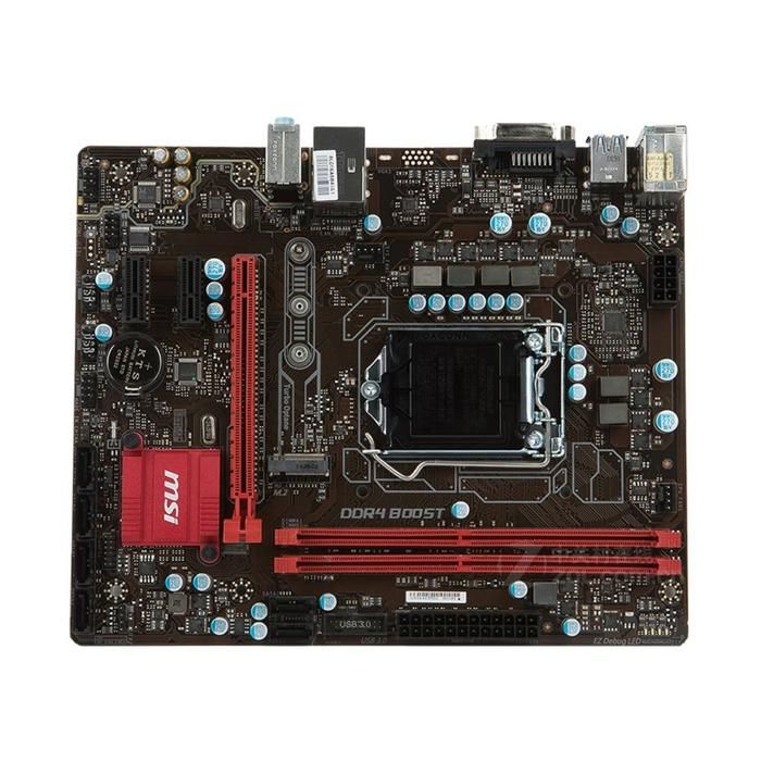 Carte mère MSI B250M G1 GAMER Intel B250 LGA 1151 2xDDR4 SDRAM 32 Go Micro ATX - Msi