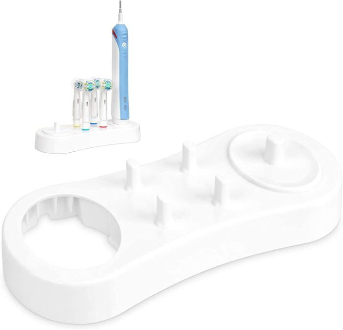 Support De Rangement Pour Brosses à Dents électriques Oral-B - Pour 3, 4 Ou 5 Brosses - Compatible Chargeur Inductif - Imprimé En 3D PETG