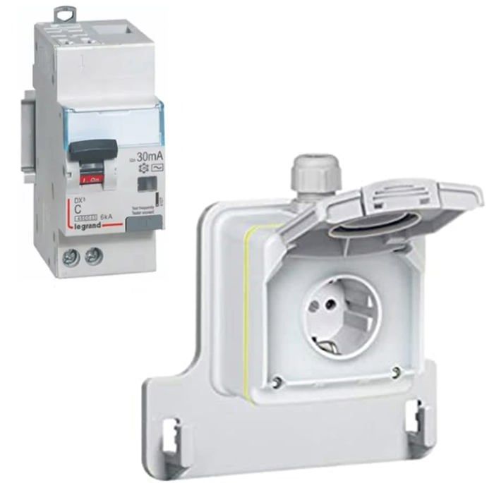 Prise TV-R-SAT Céliane étoile Blindée - Classe A Compatible 4G Lte - 067388 LEGRAND