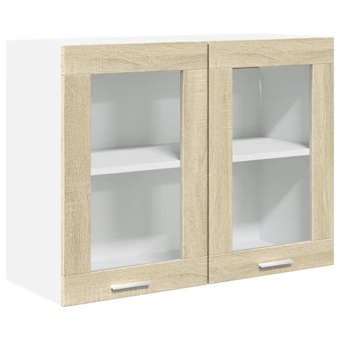 Meuble Haut Cuisine | Armoire Suspendue Avec Stockage Chêne Sonoma 60 X 31 X 100 Cm