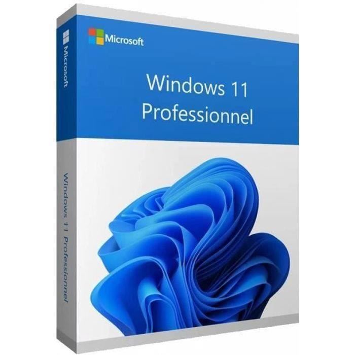 Microsoft – Livraison rapide – Windows 11 Pro – Clé dactivation – Logiciel – 1 PC Top Software