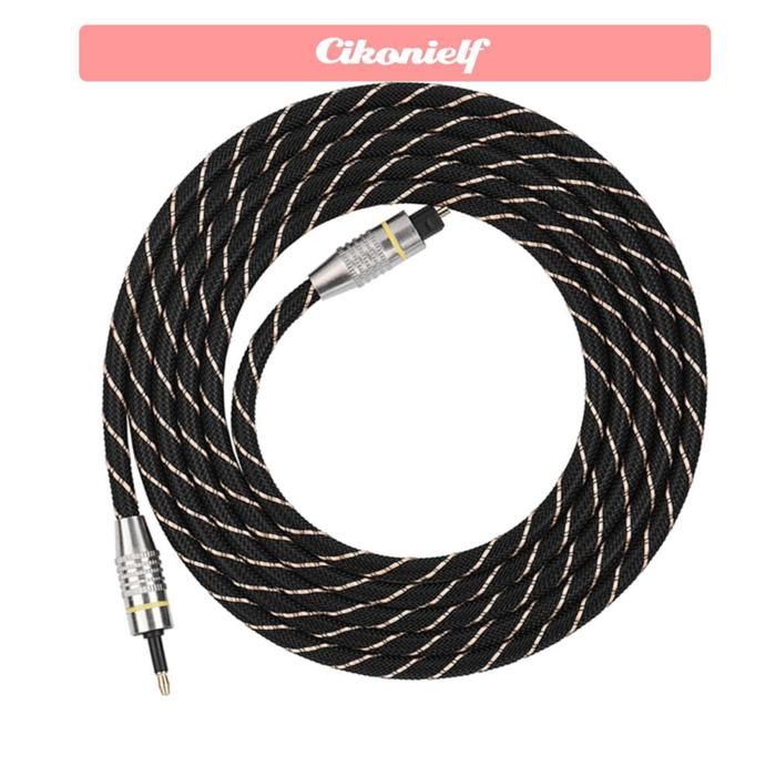 Câble Audio Fibre Optique Van Damme Toslink 250 Mm - Ultra Compact, Connectique Hi-fi Pro