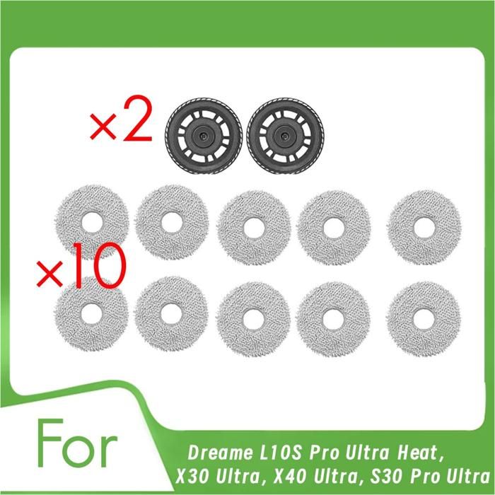 Support de Balai avec Serpillière pour Aspirateurs pour Dreame L10S Pro Ultra Heat X30 Ultra X40 Ultra et S30 Pro Ultra.