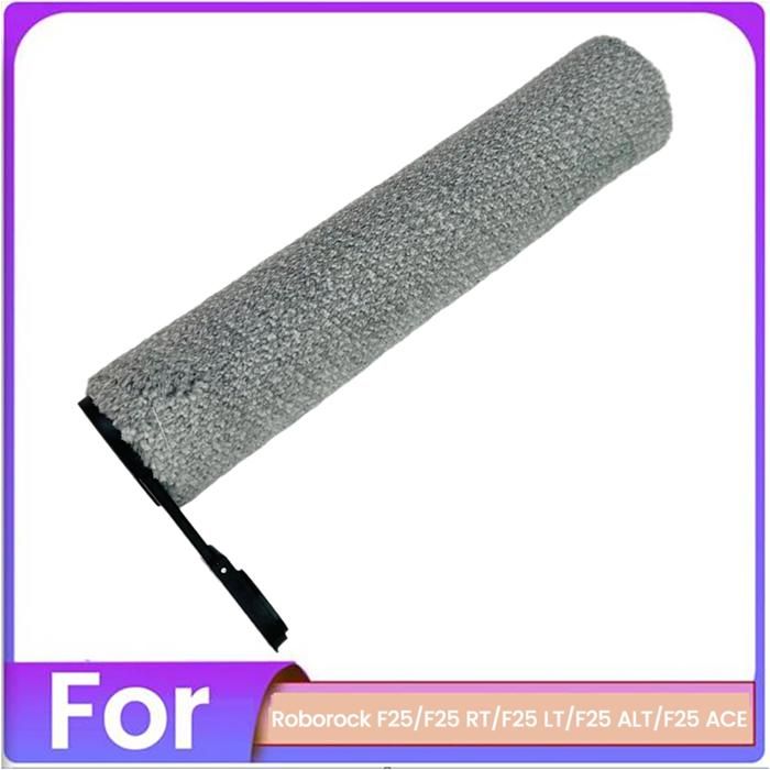 2 Brosses Rouleau De Rechange Compatibles Roborock F25 / F25 LT / F25 RT / F25 ACE / F25 ALT - Pour Aspirateur Balai Sec Et Humide
