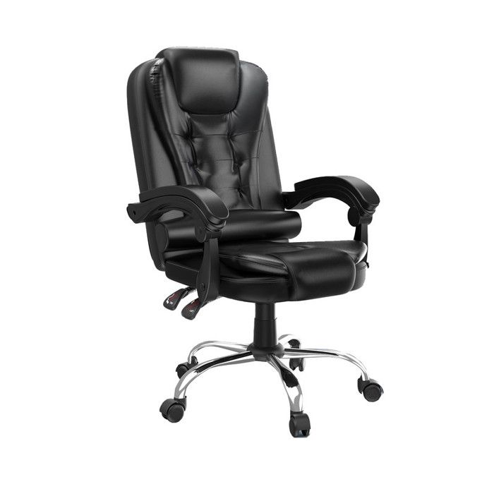 naspaluro Chaise de Bureau, Fauteuil de Bureau avec Soutien Lobaire