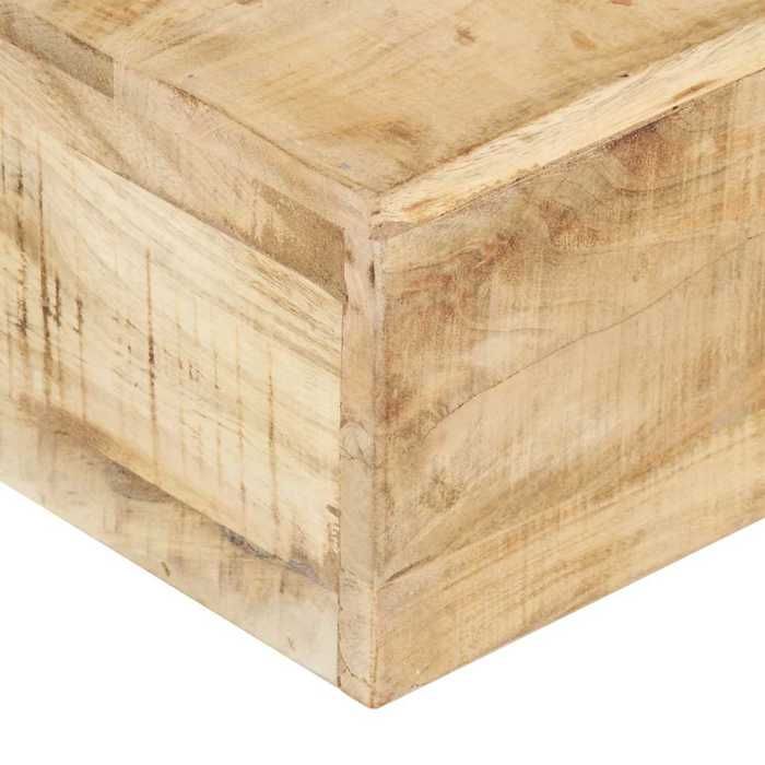 Table basse - 323592 - Bois de manguier m - MODERNE Table basse 80x80x28 cm Bois de manguier massif 11999