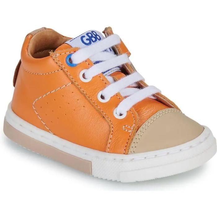 Baskets bébé garçon GBB Amical - vte orange dpf/2842 Baskets bébé garçon GBB Amical - vte orange dpf/2842