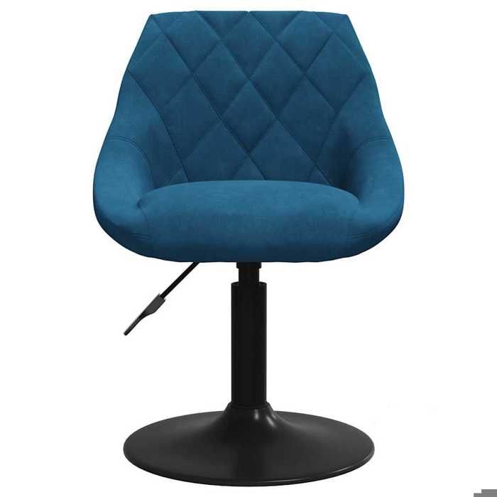 Chaise de cuisine Bleu - Montage simple - SHIELDPRO® Chaise de salle à mangerScandinavePour salon Bleu Velours 5175824