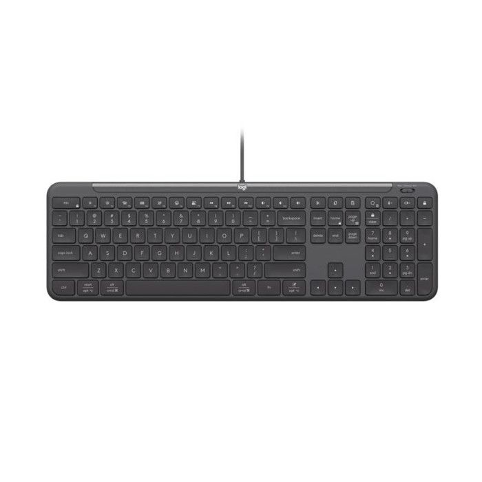Clavier Filaire Logitech Signature Slim K620 for Business – USB-C, AZERTY Français - vue 2