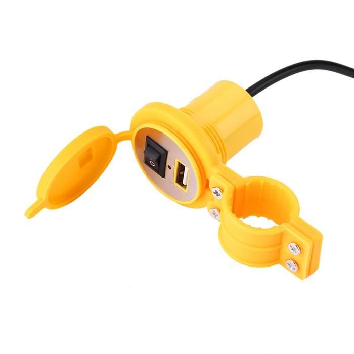 Akozon prise USB moto Port d