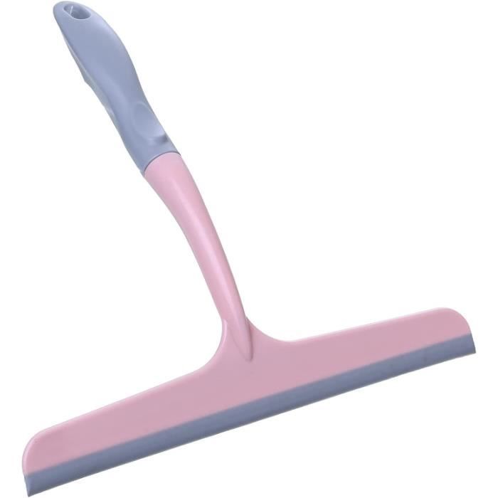 Lot De 2 Raclettes De Douche En Silicone - 20 Cm De Large, Poignée Ergonomique, Pour Vitres, Miroirs Et Parois De Douche - 8