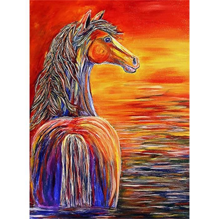 Diamond Painting - Broderie Diamant - Étreinte d'Automne inspirée de