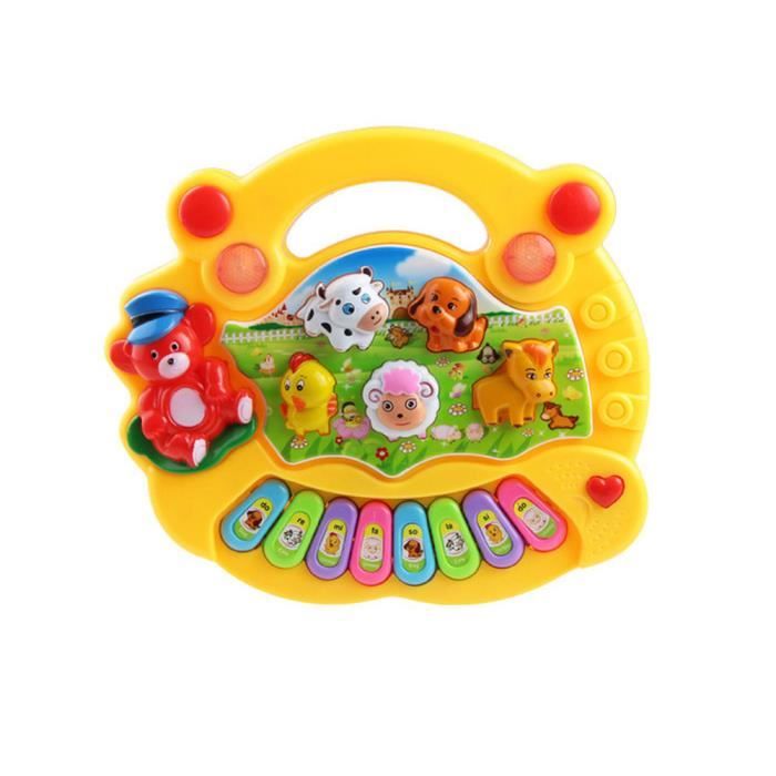 Instrument De Musique Jouet Bebe Enfants Animal Farm Piano Jouets Educatifs Musique Wong9009 Cdiscount Jeux Jouets