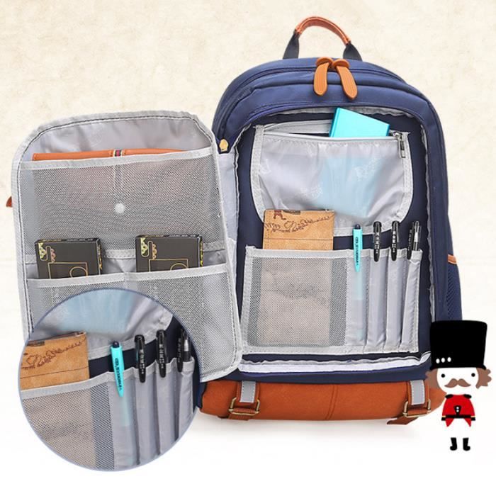 Sac à Dos Scolaire Cartable Sacs école Sac Dos Cartable Sac de Sportif Sac Ecole Enfant Sac a Dos College Garions Filles/Garcon - Cdiscount - Maroquinerie