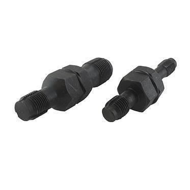 Jeu de 2 outils à raviver les filetages de bougies d'allumage M8, M10, M14 et M18 pour moteurs en 2 