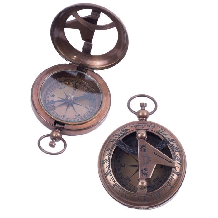 Montre sales boussole solaire