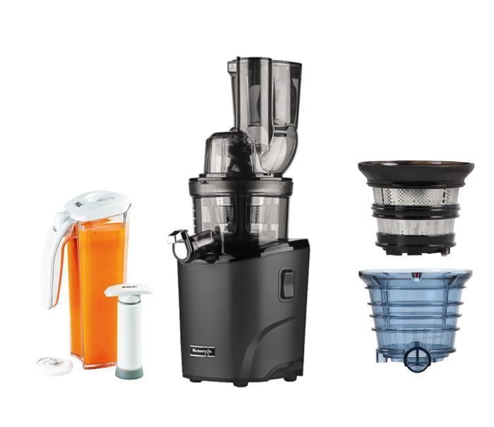 Kuvings - Extracteur de jus REVO830S + kit sorbet & smoothie + kit de conservation de jus sous vide - Noir - Kuving's