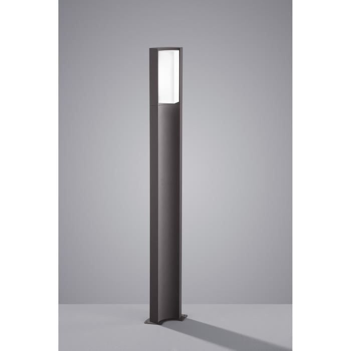 Lampadaire - Suez - Aluminium anthracite - LED - Contemporain - 110cm x 15cm