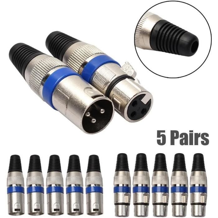 PRO 4 Pôles 3,5 mm Jack Mâle Audio câble TPE Rubber Cordon Plaqués Or 1