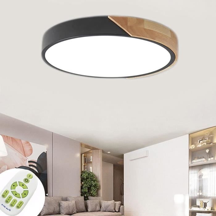 Plafonnier Led, Luminaire Plafonnier 22W, Design Courbé Moderne Lampe
