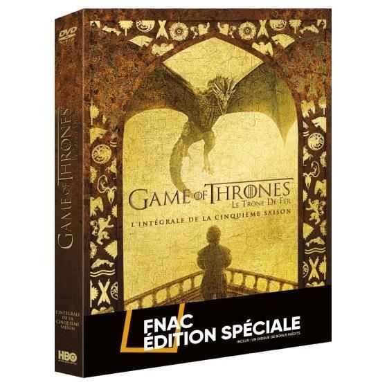 Hbo Studios Game Of Thrones Saison 5 Edition Spéciale DVD