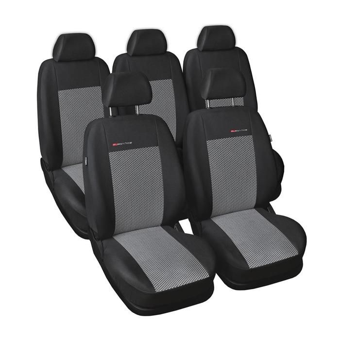 Housses De Siège Sur Mesure Pour Peugeot Boxer II/III Bus (2006-) - Avant 1+2, Tissu Velours, Compatible Airbag