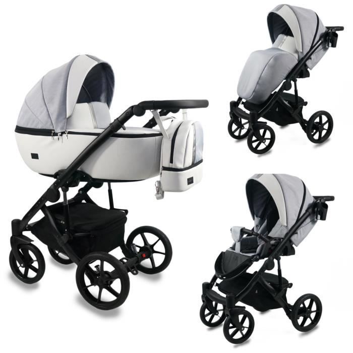 Poussette 3 en 1 set siège auto pour bébé isofix selection Air by