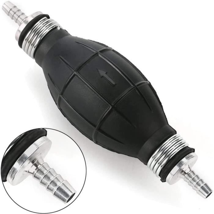 Pompe à Carburant Manuelle 6/8/10 Mm - Poire D'amorçage Pour Voiture, Bateau, Moteur Hors-bord - 12