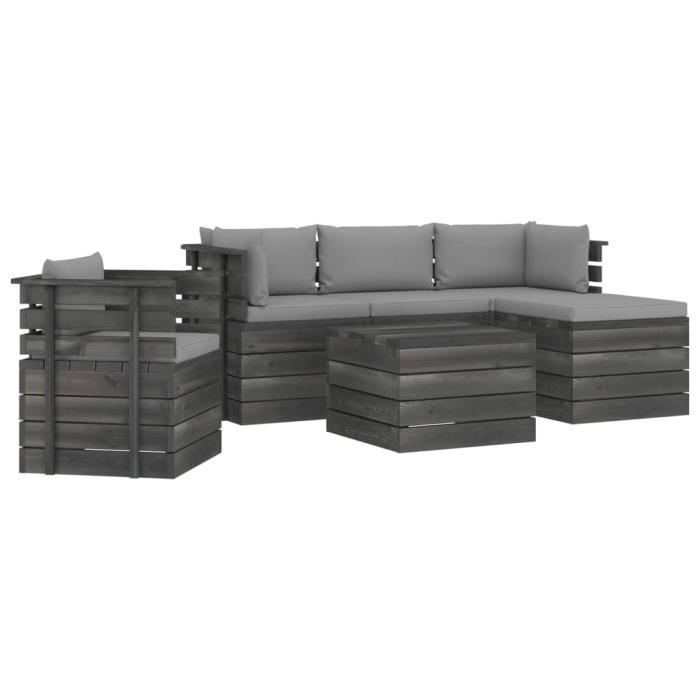 Vidaxl Salon De Jardin Palette 4 Pcs Bois Blanc Paris VidaXL Salon De Jardin Palette 4 Pcs Bois Blanc | Rakuten Vidaxl Salon De Jardin Palette 4 Pcs Bois Blanc Pour