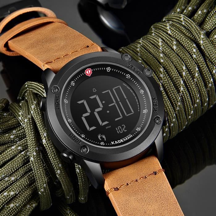 Montre affichage digital homme store